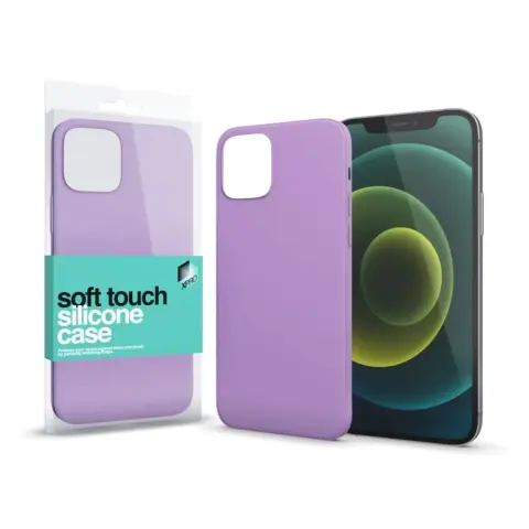 XPRO Soft Touch Slim silicone case Apple iPhone 16e purple