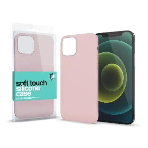 XPRO Soft Touch Slim silicone case Apple iPhone 16e pink