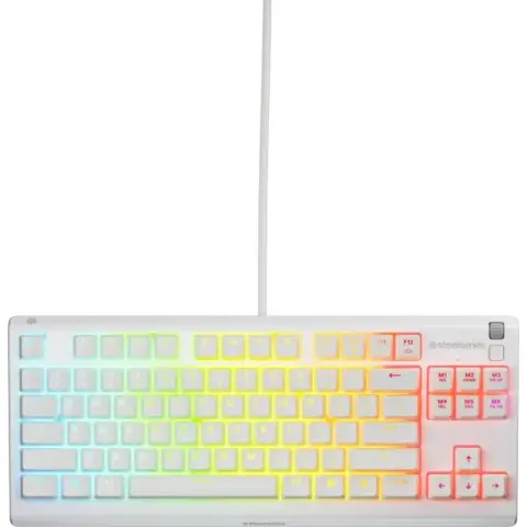 STEELSERIES Apex 3 TKL RGB UK Angol fehér