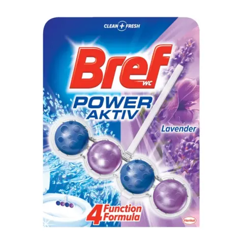 BREF BRPA50LEV Power Aktív WC illatosító levendula 50g