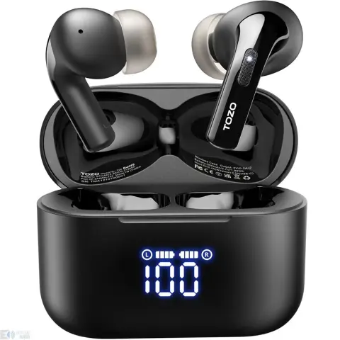 TOZO Tonal Pods TWS fekete