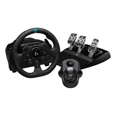 LOGITECH G923 SE TRUEFORCE kormány pedál váltó PC PlayStation fekete
