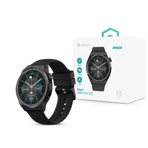 DEVIA Pro1 (V2) Smartwatch schwarz