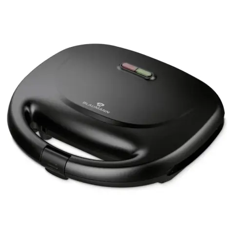 BLAUMANN BL-9018 Black Silver električni opekač sendvičev 750W Črn