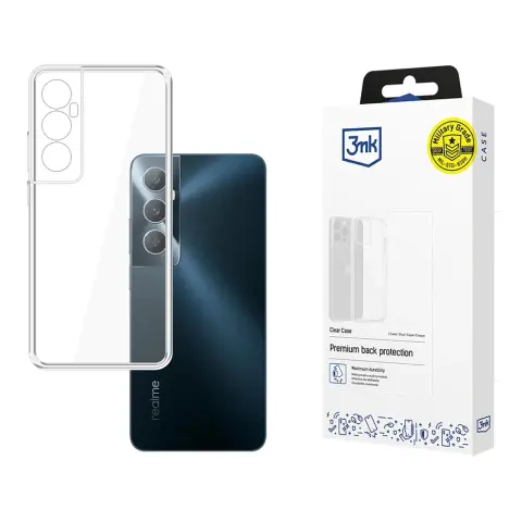 3MK Clear Case Realme C65 prozoren