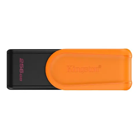 KINGSTON DataTraveler Exodia S 256GB USB 3.2 Gen 1 Fekete-Narancssárga