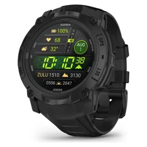 GARMIN Instinct 3 Amoled 50mm Tactical Edition fekete (ED)