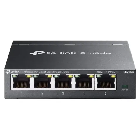 TP-LINK ES205G Omada 5-Port Gigabit Easy Managed Switch