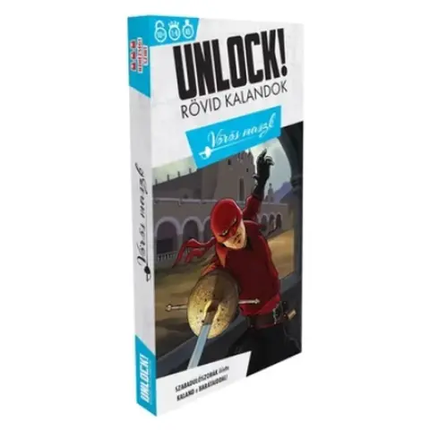 ASMODEE Unlock!: Rövid kalandok - Vörös maszk kártyajáték