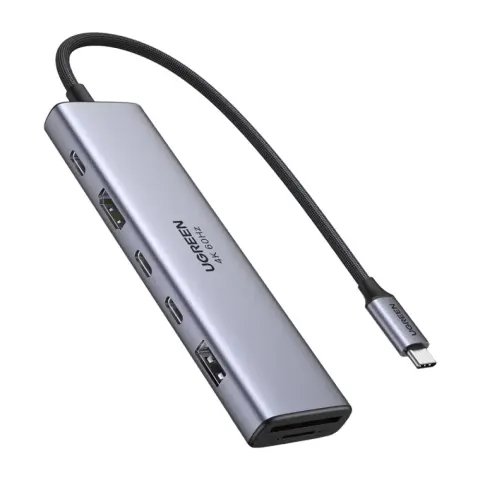 UGREEN 7-in-1 USB-C Hub szürke