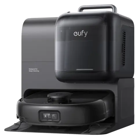 EUFY T2352G11 Omni E28 Robotporszívó beépített PDC-vel Fekete