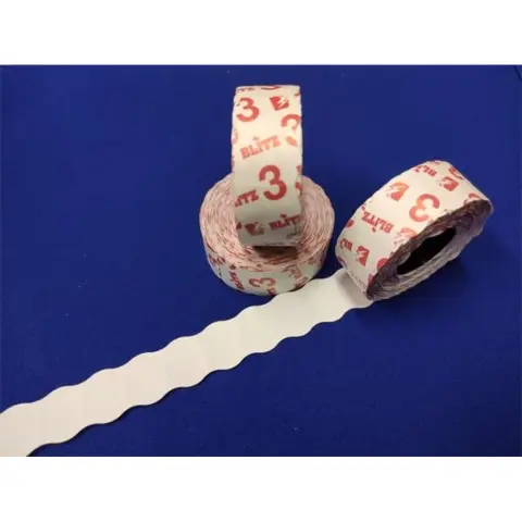BLITZ Pricing label tape 22x16 mm white
