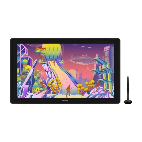HUION Kamvas 24 Plus grafikus tábla sötétszürke