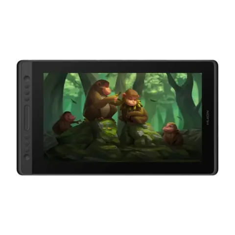 HUION Kamvas Pro 16 grafikus tábla fekete-ezüst