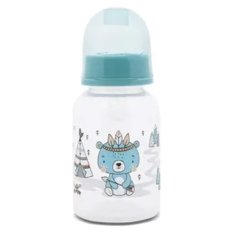 LORELLI Baby Care Simple cumisüveg 125ml - Aqua Blue Bear