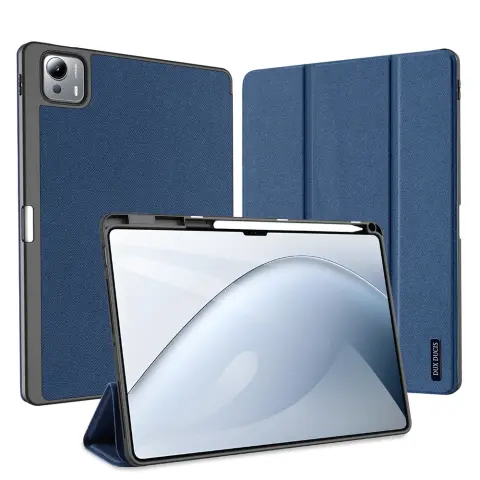 DUX DUCIS Domo Trifold mappa tok érintőceruza tartó Xiaomi Pad 6S Pro (12.4) fekete