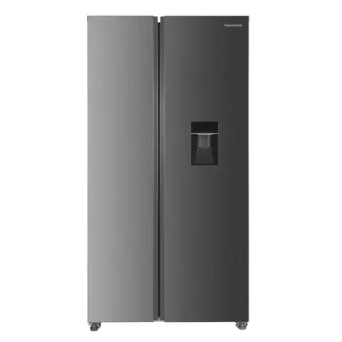 HAUSMEISTER HM3514E Side by Side refrigerator with beverage dispenser 529L E grey
