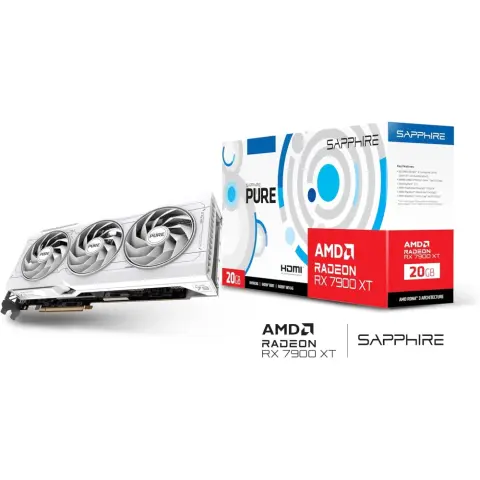SAPPHIRE 11323-09-20G Radeon RX 7900 XT 20GB GDDR6 Pure PCIE