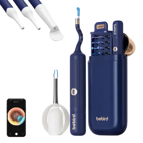 BEBIRD EarSight Plus fültisztító kamera otoszkóp kék