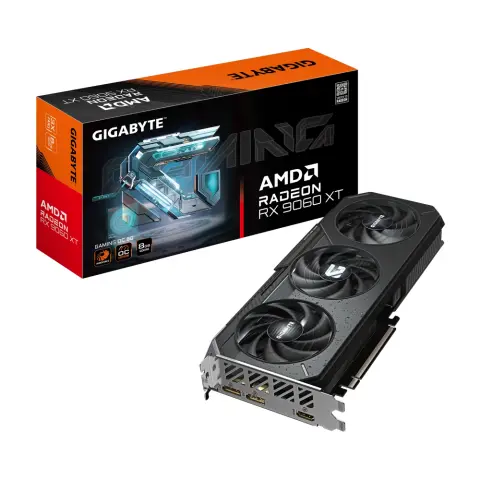 GIGABYTE GV-R9060XTGAMING OC-8GD Radeon RX 9060 XT 8GB GDDR6 GAMING OC PCIE