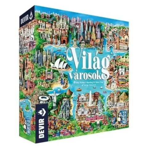VAGABUND Világvárosok társasjáték