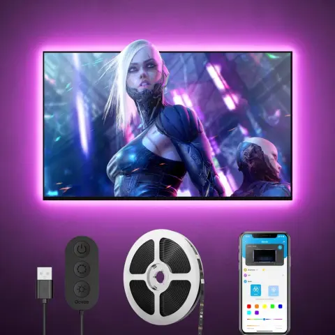 GOVEE H6178 TV Smart LED háttérvilágítás TV-khez 46-60"