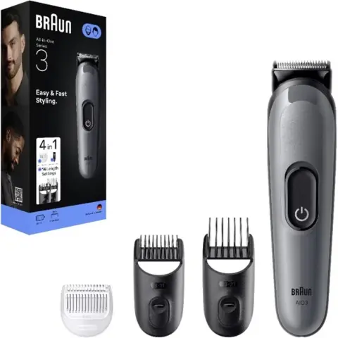 BRAUN All in One Series 3 AIO 3500 Multifunkciós testszőrzet ápoló