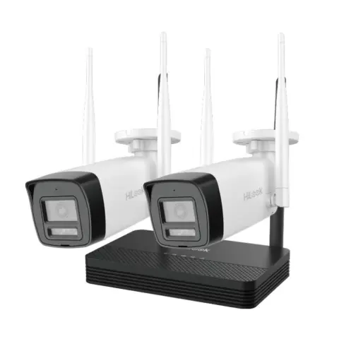 HILOOK DS-J142I(STD)/IKS-2044BH-PH/W 2x4MP IP kamera + NVR szett