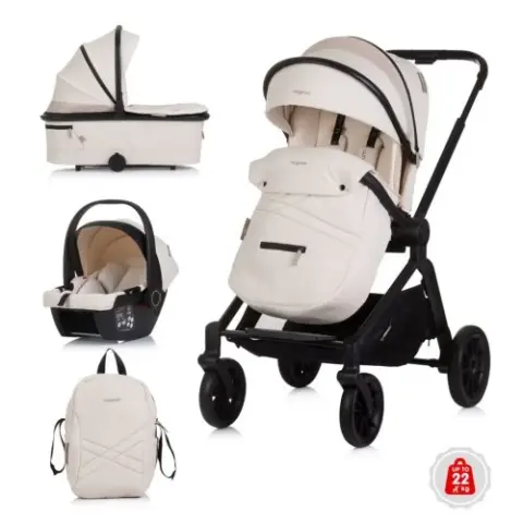 CHIPOLINO Magnum 3in1 multifunkciós babakocsi - Biscotta