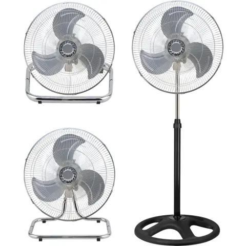 TOO FANS-45-400-B-3IN1 Padló ventilátor multifunkciós 50W 45cm
