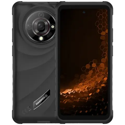 HAMMER Iron 6 6.56" LTE 6/128GB Dual Sim fekete
