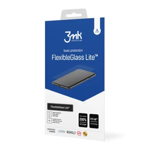 3MK iPhone 16 Pro Max 3MK FLEXIBLE GLASS LITE képernyővédő üveg 2.5D 6H ÁTLÁTSZÓ