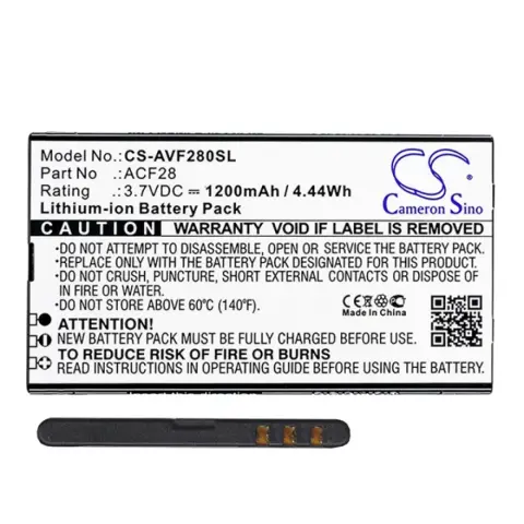 CAMERON SINO battery 1200mAh LI-ION ACF28 compatible Archos F28