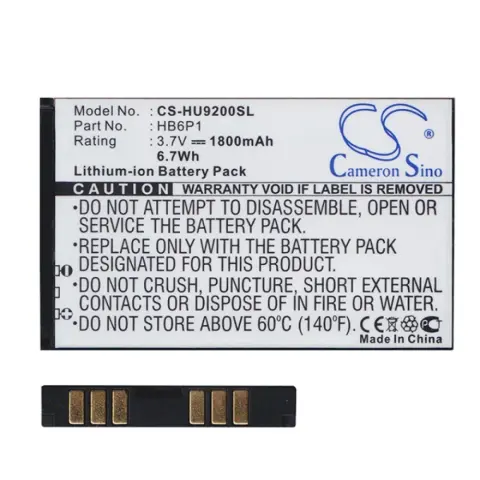CAMERON SINO Huawei Ascend P1 CAMERON SINO battery 1800mAh LI-ION HB6P1 compatible OEM