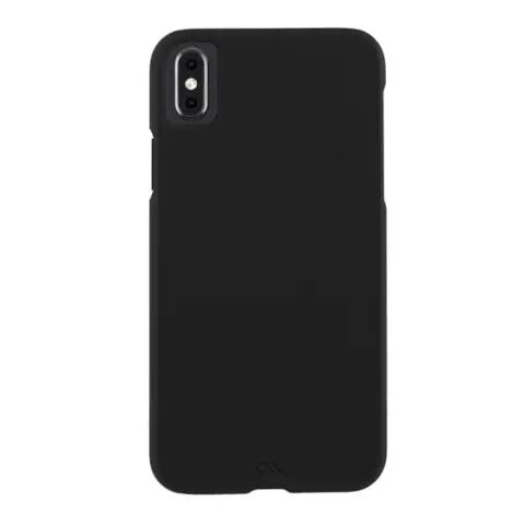 CASE-MATE iPhone XS Max 6.5 CASE-MATE BARELY THERE műanyag telefonvédő ultrakönnyű FEKETE
