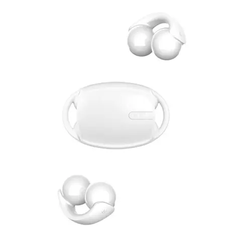 DEVIA SMART M5 bluetooth earbuds STEREO v5.3 noise cancelling + charging case white