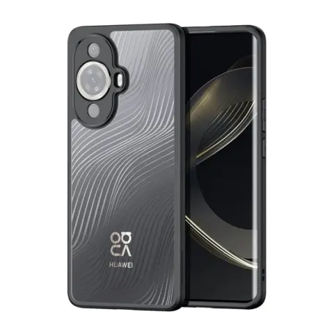 DUX DUCIS Huawei Nova 11 Pro DUX DUCIS AIMO szilikon telefonvédő ütésállóság hullám FEKETE