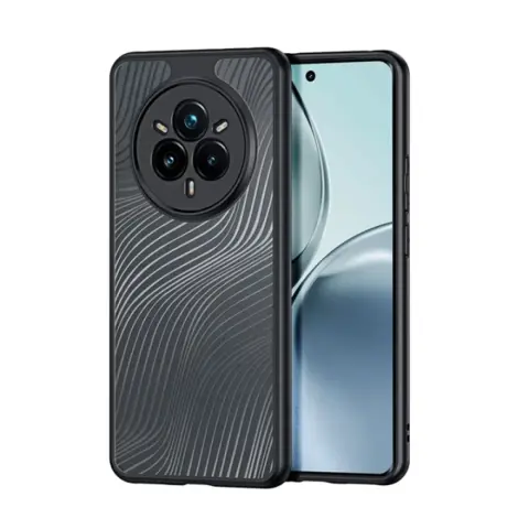 DUX DUCIS Realme 14 Pro DUX DUCIS AIMO silicone shockproof phone case wave BLACK