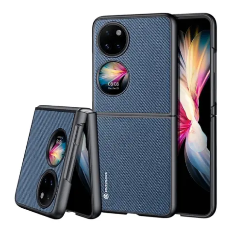 DUX DUCIS Huawei P50 Pocket DUX DUCIS FINO szilikon telefonvédő műanyag belső rombusz SÖTÉTKÉK