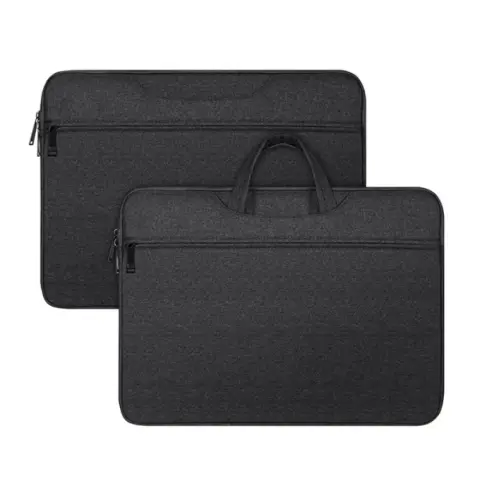 DUX DUCIS LBTC upright handbag LAPTOP/NOTEBOOK/TABLET universal 14-15.4" size BLACK