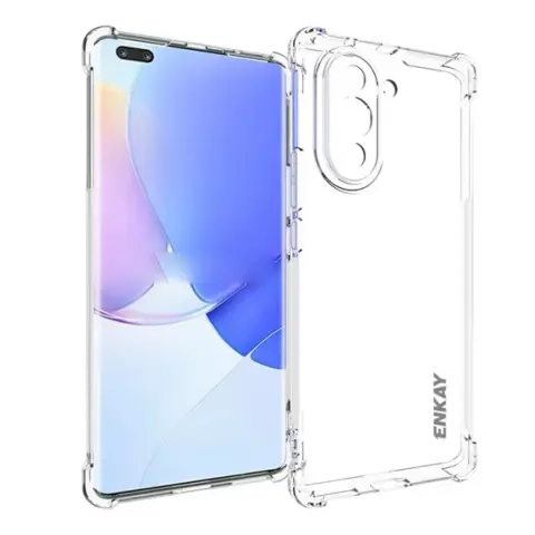 ENKAY Huawei Nova 10 Pro ENKAY szilikon telefonvédő ütésállóság légpárnás sarok ÁTLÁTSZÓ