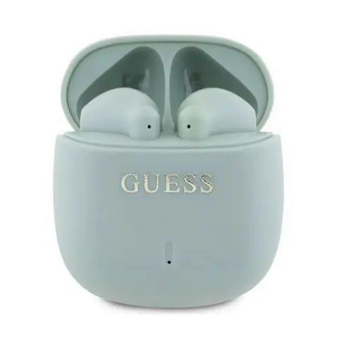 GUESS PRINTED CLASSIC LOGO bluetooth fülhallgató SZTEREO v5.3 IPX4 + töltőtok VILÁGOSZÖLD