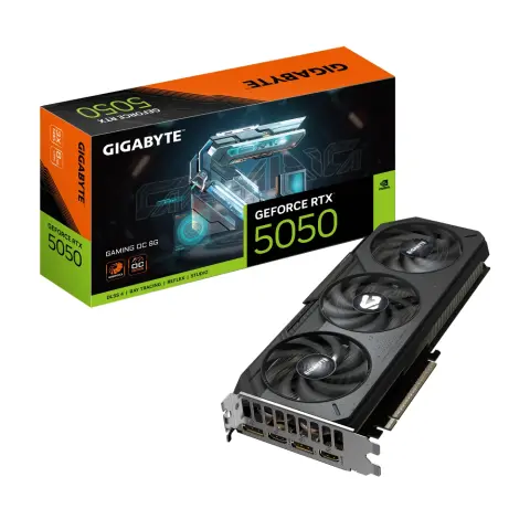 GIGABYTE GV-N5050GAMING OC-8GD GAMING OC GeForce RTX 5050 8GB GDDR6 DLSS4