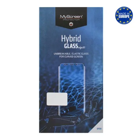 MYSCREEN iPhone 13 Pro Max MYSCREEN HYBRIDGLASS képernyővédő üveg flexibilis NEM íves ÁTLÁTSZÓ