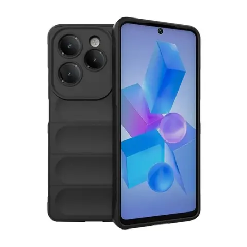 GIGAPACK infinix hot 40 pro 4g szilikon telefonvédő ütésállóság 3d fekete