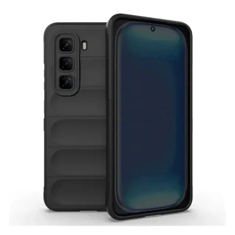 GIGAPACK infinix hot 50 pro 4g szilikon telefonvédő ütésállóság 3d fekete