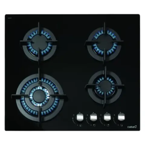 CATA 08041501 CCI-6031 BK gas hob built-in Black