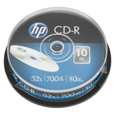 HP CD-R 52x cilindričan 10kom