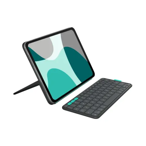 LOGITECH Flip Folio iPad Pro 11 hüvelykes (M4): iPad Air 11 hüvelykes (M2 és M3): iPad Air (5. generációs) UK grafitszürke