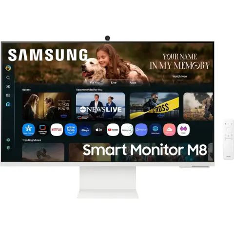 SAMSUNG Smart Monitor M8 M80F 32" White LS32FM801UUXDU